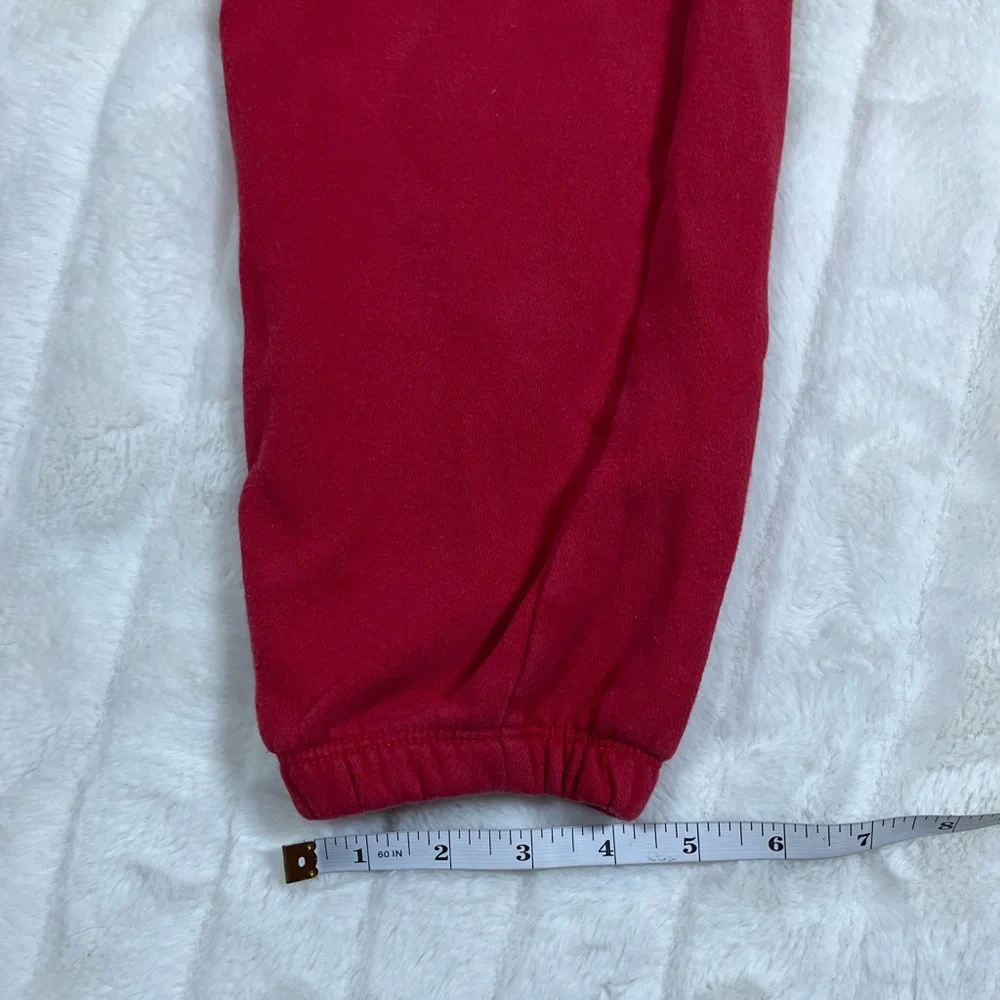 Gap Kids L/10 Unisex Modern Red Fall Winter Comfy Lounge School Jogger Sweatpant